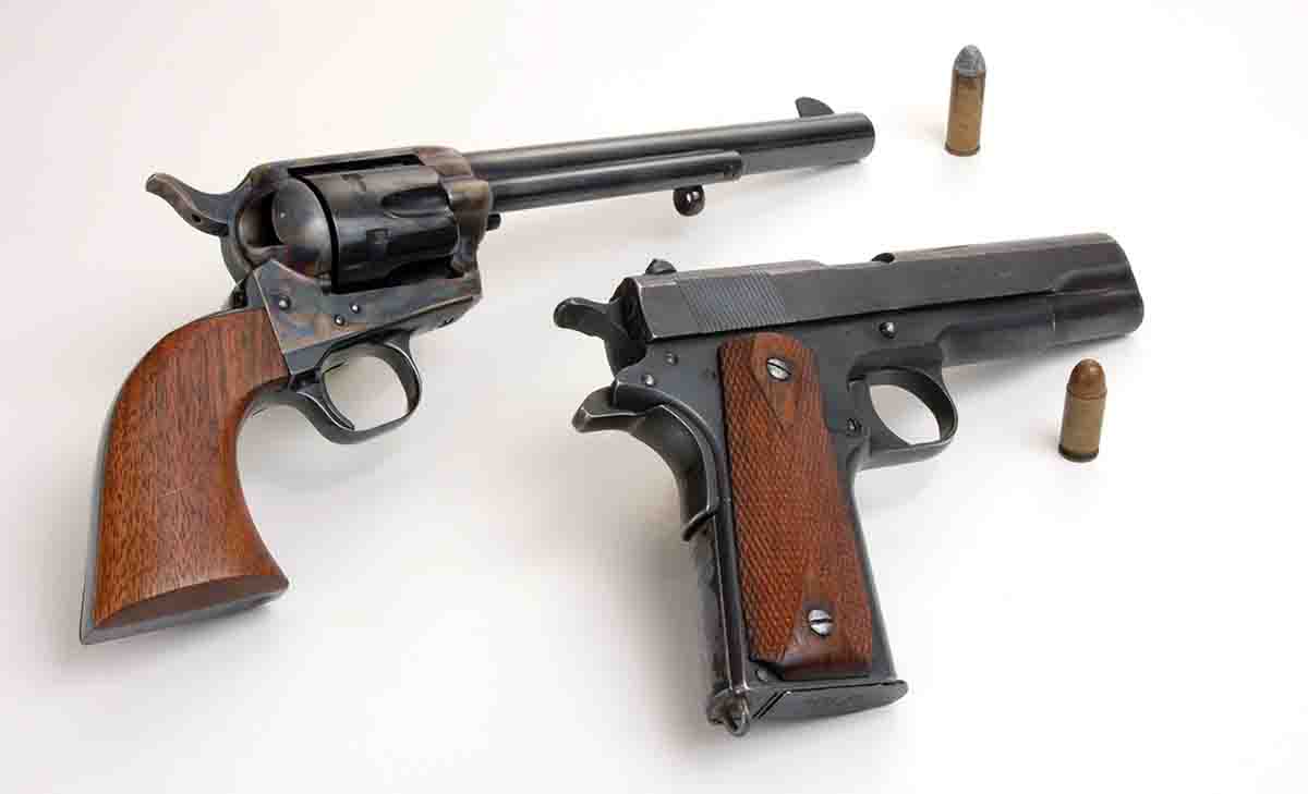 Mike began reloading for both a Colt SAA .45 and a U.S. 1911 .45 Auto in 1968.